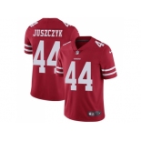 Nike San Francisco 49ers #44 Kyle Juszczyk Red Team Color Men Stitched NFL Vapor Untouchable Limited Jersey