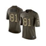 nike nfl jerseys san francisco 49ers #81 boldin army green[nike Limited Salute To Service]