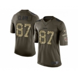 nike nfl jerseys san francisco 49ers #87 clare army green[nike Limited Salute To Service]