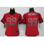 Women Nike San Francisco 49ers #99 Deforest Buckner Drift Fashion Red Jerseys