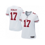 Women's Nike San Francisco 49ers #14 Jeremy Kerley Game White NFL Jersey