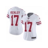 Women's Nike San Francisco 49ers #14 Jeremy Kerley Vapor Untouchable Limited White NFL Jersey