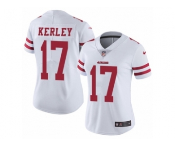 Women's Nike San Francisco 49ers #14 Jeremy Kerley Vapor Untouchable Limited White NFL Jersey