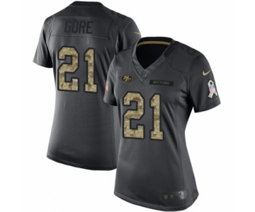 Womens-Nike-San-Francisco-49ers-21-Frank-Gore-Limited-Black-2016-Salute-to-Service-NFL-Jersey_10986_360X300