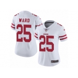 Women's Nike San Francisco 49ers #25 Jimmie Ward Vapor Untouchable Limited White NFL Jersey