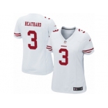 Women's Nike San Francisco 49ers #3 C. J. Beathard Limited White NFL Jersey