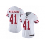 Women's Nike San Francisco 49ers #41 Ahkello Witherspoon Vapor Untouchable Limited White NFL Jersey