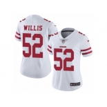 Women's Nike San Francisco 49ers #52 Patrick Willis Vapor Untouchable Limited White NFL Jersey