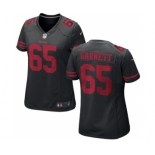 Women's Nike San Francisco 49ers #65 Joshua Garnett Black NFL Jersey