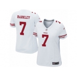 Women's Nike San Francisco 49ers #7 Matt Barkley Limited White NFL Jersey