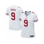 Women's Nike San Francisco 49ers #9 Robbie Gould Limited White NFL Jersey