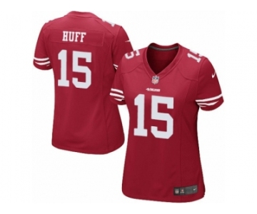 Women's Nike San Francisco 49ers #90 Earl Mitchell Red Team Color Vapor Untouchable Limited Player NFL Jersey