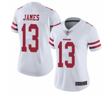 Women's San Francisco 49ers #13 Richie James White Vapor Untouchable Limited Player Football Jersey