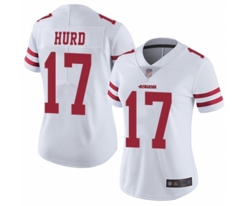 Women's San Francisco 49ers #17 Jalen Hurd White Vapor Untouchable Limited Player Football Jersey