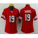 Women's San Francisco 49ers #19 Deebo Samuel New 2021 Color Rush Vapor Untouchable Limited Jersey