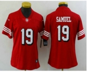 Women's San Francisco 49ers #19 Deebo Samuel New 2021 Color Rush Vapor Untouchable Limited Jersey