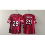 Women's San Francisco 49ers #29 Talanoa Hufanga Red Alternate Vapor Football Stitched Jersey