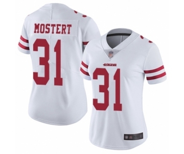 Women's San Francisco 49ers #31 Raheem Mostert White Vapor Untouchable Limited Player Football Jersey