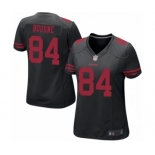 Women's San Francisco 49ers #84 Kendrick Bourne Game Black Football Jersey