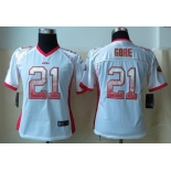 nike women jerseys san francisco 49ers #21 frank gore white[nike drift fashion]