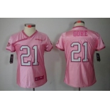 nike women nfl jerseys san francisco 49ers #21 frank gore pink[2012 nike love]