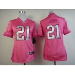 nike women nfl jerseys san francisco 49ers #21 frank gore pink[nike love's]