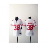 nike women nfl jerseys san francisco 49ers #38 hayne white[nike][hayne]