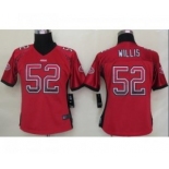 nike women nfl jerseys san francisco 49ers #52 patrick willis red[Elite drift fashion]