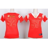 nike women nfl jerseys san francisco 49ers #52 patrick willis red[fashion Rhinestone sequins]