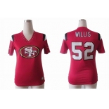 nike women nfl jerseys san francisco 49ers #52 willis field flirt fashion red[nike 2012]