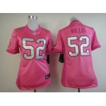 nike women nfl jerseys san francisco 49ers #52 willis pink[nike love's]