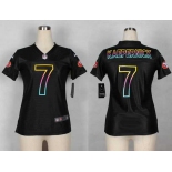 nike women nfl jerseys san francisco 49ers #7 colin kaepernick black[nike fashion]