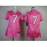 nike women nfl jerseys san francisco 49ers #7 colin kaepernick pink[2012 nike love]