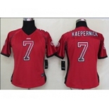 nike women nfl jerseys san francisco 49ers #7 colin kaepernick red[Elite drift fashion]