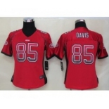 nike women nfl jerseys san francisco 49ers #85 vernon davis red[Elite drift fashion]