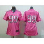 nike women nfl jerseys san francisco 49ers #99 smith pink[2012 nike love]