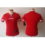 nike women nfl jerseys san francisco 49ers blank red[nike limited]