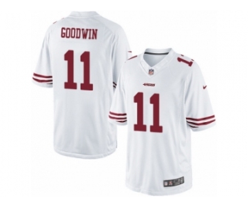 Youth Nike San Francisco 49ers #11 Marquise Goodwin Limited White NFL Jersey