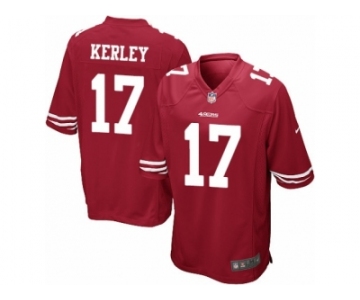 Youth Nike San Francisco 49ers #14 Jeremy Kerley Limited Red Team Color NFL Jersey