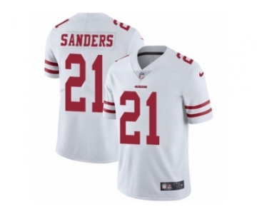 Youth Nike San Francisco 49ers #21 Deion Sanders Vapor Untouchable Limited White NFL Jersey