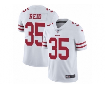 Youth Nike San Francisco 49ers #35 Eric Reid Vapor Untouchable Limited White NFL Jersey