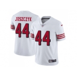 Youth Nike San Francisco 49ers #44 Kyle Juszczyk White Rush Stitched NFL Vapor Untouchable Limited Jersey