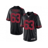 Youth Nike San Francisco 49ers #63 Brandon Fusco Limited Black NFL Jersey