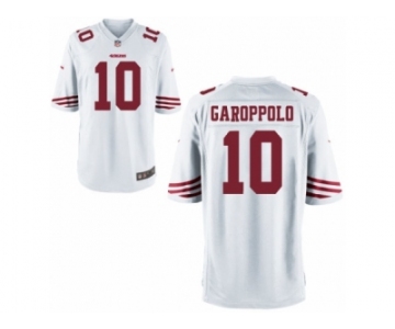 Youth San Francisco 49ers #10 Jimmy Garoppolo Nike White Game Jersey