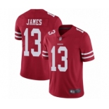 Youth San Francisco 49ers #13 Richie James Red Team Color Vapor Untouchable Limited Player Football Jersey