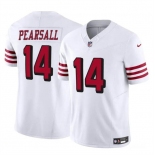 Youth San Francisco 49ers #14 Ricky Pearsall New White 2024 Draft F.U.S.E. Vapor Untouchable Limited Football Stitched Jersey