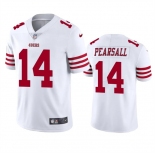 Youth San Francisco 49ers #14 Ricky Pearsall White 2024 Draft Vapor Untouchable Limited Football Stitched Jersey