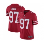 Youth San Francisco 49ers #97 Nick Bosa Red Team Color Vapor Untouchable Limited Player Football Jersey