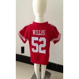 nike kids nfl jerseys san francisco 49ers #52 patrick willis red[nike]