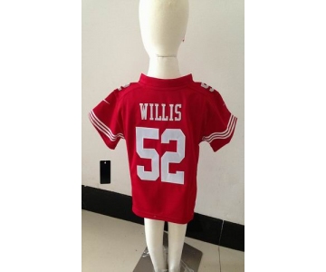 nike kids nfl jerseys san francisco 49ers #52 patrick willis red[nike]